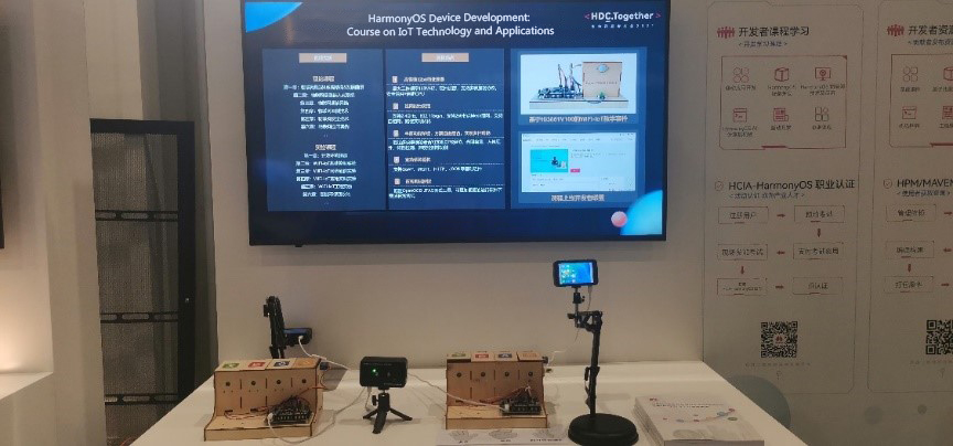Live demo of HiSilicon IoT Technologies and Applications