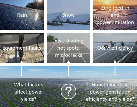 Photovoltaic energy generation and O&M efficiency are restricted by many factors.