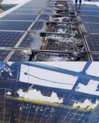 Rooftop photovoltaic power system faces potential safety hazards such as fire and electric shock