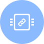 Built-in MCU, for cost savings