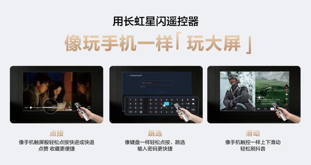 长虹星闪遥控器